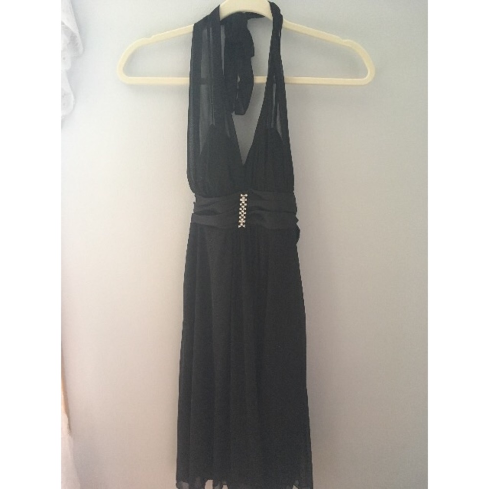 JC Penny black sparkly dress